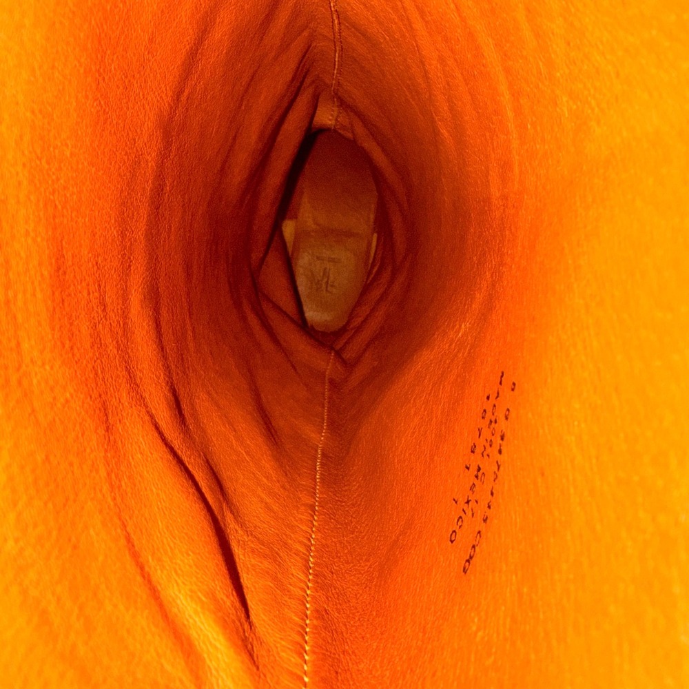 Frye Melissa Seam Harness Tall Riding Boots Brown Leather Women's 8 B USA - Picture 12 of 13